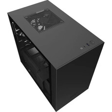 NZXT H210 Tempered Glass Mini ITX Case - Matte Black (NZXT H210 B/B)