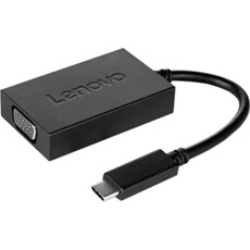 Lenovo USB-C to VGA Adapter with Power Pass-through (4X90K86568)