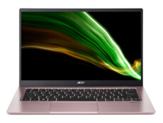 Acer Swift 1 SF114-34 Notebook PC - Pentium N6000 / 14" FHD / 4GB RAM / 128GB SSD / Win 10 Home / Pink (NX.A9UEA.001)