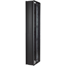 APC Valueline, Vertical Cable Manager for 2 & 4 Post Racks, 84"H X 12"W, Double-Sided with Doors (AR8775)