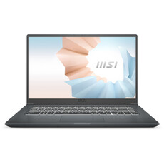 MSI Modern 15 A5M Notebook PC - Ryzen 5-5500U / 15.6" FHD / 8GB RAM / 512GB SSD / Win 10 Home / Grey (A5M-064ZA)