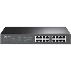 TP-LINK TL-SG1016PE 16-Port Gigabit Easy Smart PoE Switch with 8-Port PoE+ (TL-SG1016PE)