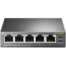 TP-LINK TL-SF1005P 5-Port POE 10/100 Desktop Switch (TL-SF1005P)