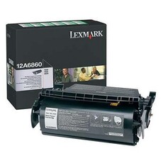 Lexmark 12A6860 Return Program Black Laser Toner Cartridge