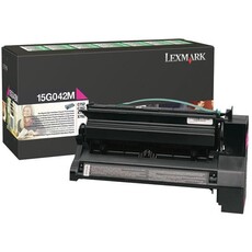 Lexmark 15G042M High Yield Return Program Magenta Laser Toner Cartridge