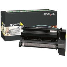 Lexmark 15G042Y High Yield Return Program Yellow Laser Toner Cartridge