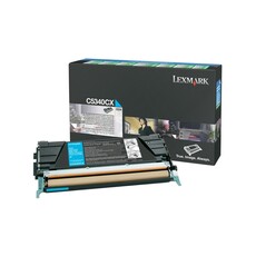 Lexmark C5340CX Extra High Yield Return Program Cyan Laser Toner Cartridge