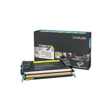 Lexmark C736H1YG High Yield Return Program Yellow Laser Toner Cartridge