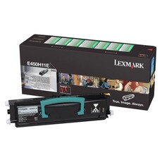 Lexmark E450H11E High Yield Return Program Black Laser Toner Cartridge (E450H11E)