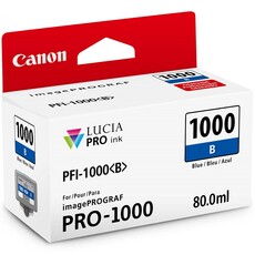 Genuine Canon Lucia PFI-1000 Blue Ink Cartridge