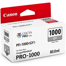 Genuine Canon Lucia PFI-1000 Grey Ink Cartridge