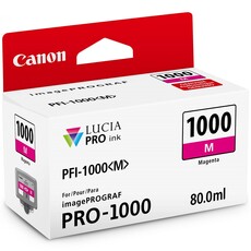 Genuine Canon Lucia PFI-1000 Magenta Ink Cartridge