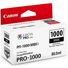 Genuine Canon Lucia PFI-1000 Matte Black Ink Cartridge