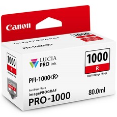 Genuine Canon Lucia PFI-1000 Red Ink Cartridge