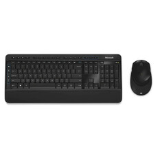 Microsoft Wireless Desktop 3050 RF Wireless with AES USB Keyboard & Mouse Combo (PP3-00023)