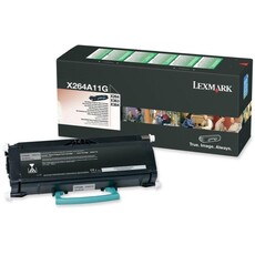 Lexmark X264A11G Return Program Black Laser Toner Cartridge