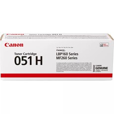 Genuine Canon 051H High Yield Black Laser Toner Cartridge (2169C002AA)