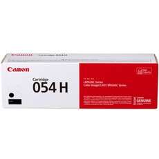 Genuine Canon 054H High Capacity Black Toner Cartridge (3028C002AA)