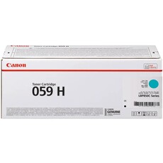 Genuine Canon 059H High Yield Cyan Toner Cartridge (3626C001AA)