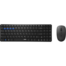 Rapoo 9300M Multi-Mode Wireless Keyboard & Mouse Combo - Black