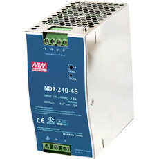 VIVOTEK 240W Single Output Industrial DIN Rail (VIVOTEK NDR-240-48)