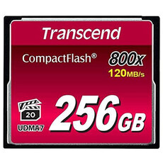 Transcend 256GB High Performance Compact Flash Card (TS256GCF800)