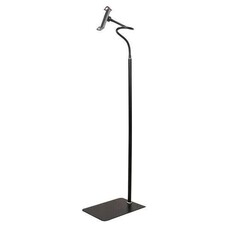 LEKKERMOTION NS-6H Mobile Phone/Tablet Flexible Tether Floor Standing Fixed Base Stand - Black (LM-NS6H)