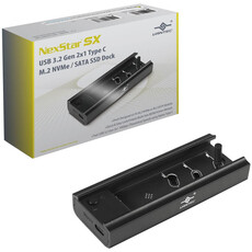 Vantec NexStar SX USB 3.2 Gen 2x1 Type C M.2 NVMe/SATA SSD Dock (VANTEC ENC NST-D209C3)