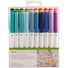 Cricut Explore/Maker Fine Point Pen Set 30-Pack - Ultimate (CC FINE PP SET 30PK ULT)