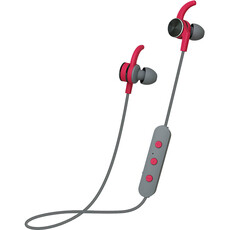 Polaroid Bluetooth Earbuds - Grey and Red (PBE112)