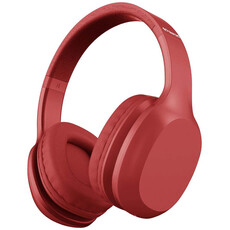 Polaroid 36 Hours Bluetooth Headphones With Travel Pouch - Red (PBH366RD)