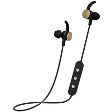 Polaroid Bluetooth Earbuds - Black and Gold (PBE111)