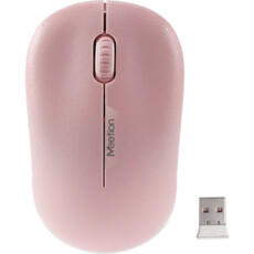 Meetion 2.4GHZ Wireless Mouse - Pink (R545PINK)