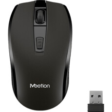 Meetion 2.4 Wireless 4 Button Mouse - Grey (MTR560)