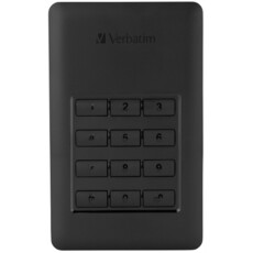 Verbatim 2TB Store 'N Go Secure Portable USB 3.1 Hard Drive With Keypad (M53403)