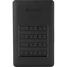 Verbatim 1TB Store 'N Go Secure Portable USB 3.1 Hard Drive With Keypad (M53401)