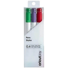 Cricut Joy Fine Point Pen Set 3-Pack - Red, Green, Violet (CC FINE POINT PEN 3PK RD GN VT)