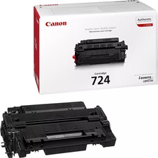 Genuine Canon 724 Black Laser Toner Cartridge (3481B002AA)