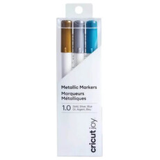 Cricut Joy Medium Point Markers 3-Pack - Gold, Silver, Blue (CC MED POINT MARKERS 3PK)