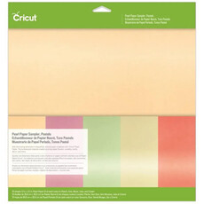 Cricut Pearl Paper 12X12 Pastels Sampler (CC PP PSTL SMPLR)