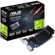 ASUS nVidia GeForce GT 730 Silent 2GB Graphics Card (GT730-SL-2GD5-BRK)