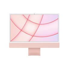 Apple iMac Desktop PC - Apple M1 Chip with 8-Core / 24" 4.5K Retina / 8GB RAM / 256GB SSD / 8-Core Graphics / Pink (MGPM3SO/A)