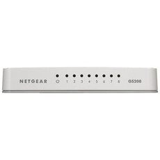 Netgear Prosafe GS208 8 Port Gigabit Switch (GS208-100PES)