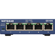 Netgear Prosafe GS105GE 5 Port Gigabit Switch (GS105GE)