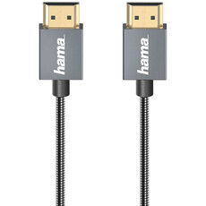 Hama 0.75M Elite Metal HDMI Ethernet Cable (135792)