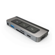 HyperDrive 6-in-1 USB-C Media Hub for iPad Pro/Air (HD449)