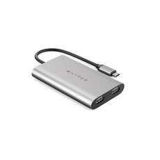 Hyper HyperDrive Dual 4K HDMI to USB-C Adapter for MacBook M1, M2&M3 (HDM1-GL)