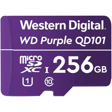 WD Purple 256GB SC QD101 ULTRA Endurance Class 10UHS.I U1 MICROSDXC (WDD256G1P0C)