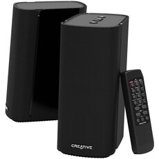 Creative T100 Hi-Fi 2.0 Desktop Speakers - Black (CREATIVE T100)