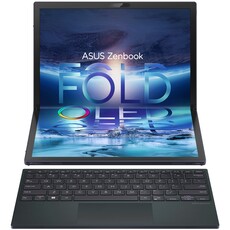 ASUS Zenbook 17 Fold OLED UX9702 Notebook PC - Core i7-1250U / 17.3 QHD+ Foldable Touch / 16GB RAM / 1TB SSD / Win 11 Home / Tech Black (UX9702AA-I71610B0W)